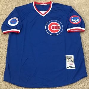Ryne Sandberg Chicago Cubs Jersey Mens XL NWT 1984 Blue Home Alternate Uniform